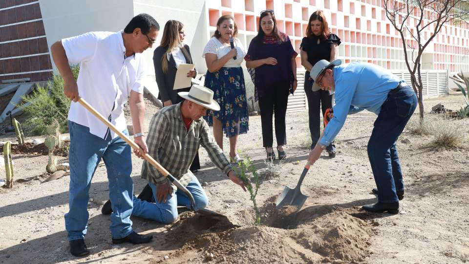Creson, UES y Caminantes del Desierto promueven el cuidado ambiental en futuros docentes