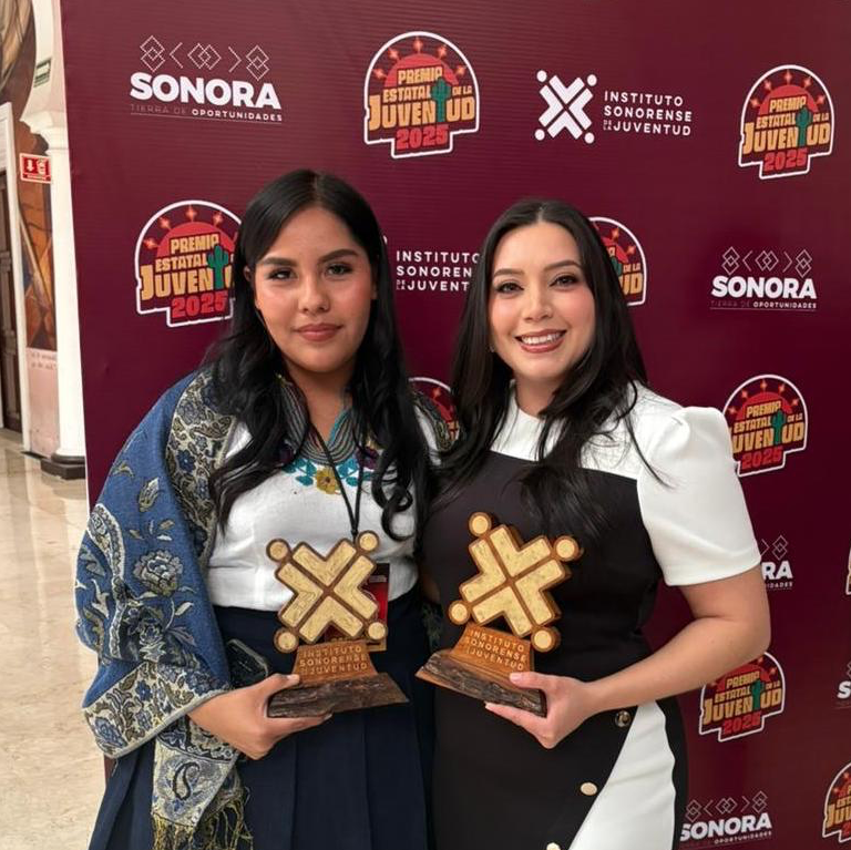 Alumna del CREN y docente de la Bycenes obtienen Premio Estatal de la Juventud